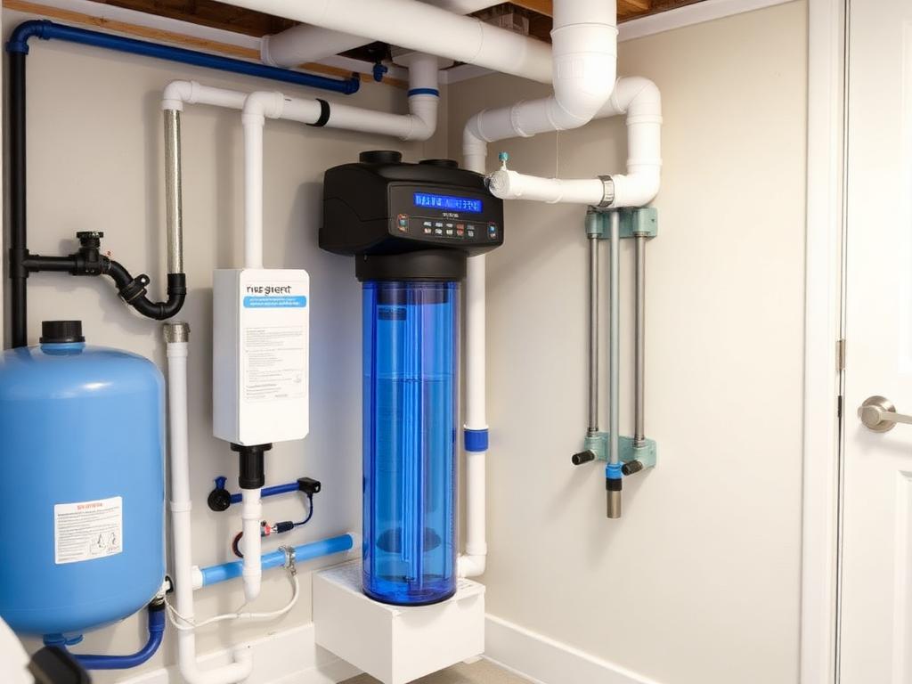 Whole-home water filtration system